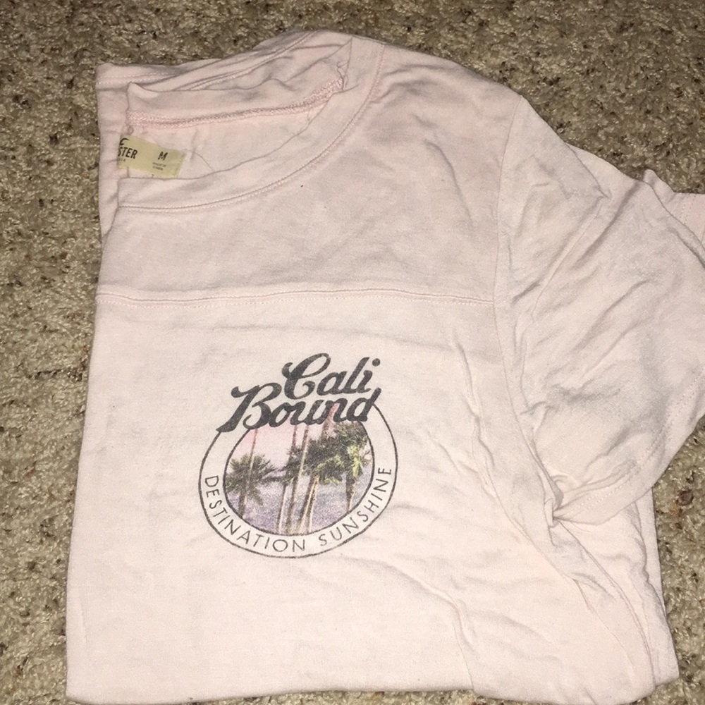 Pink Cali Bound Hollister T-shirt